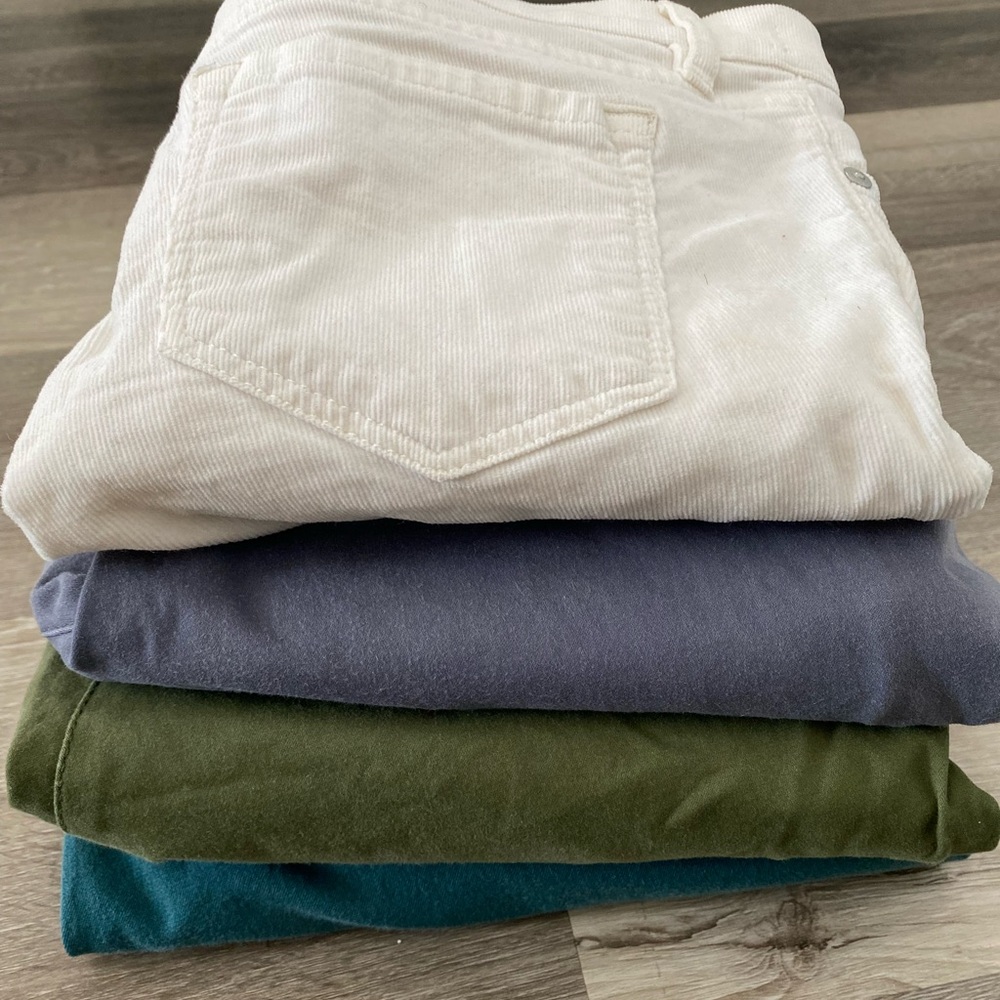 LOFT Pants size petite 4 & regular 4 (set of 4)